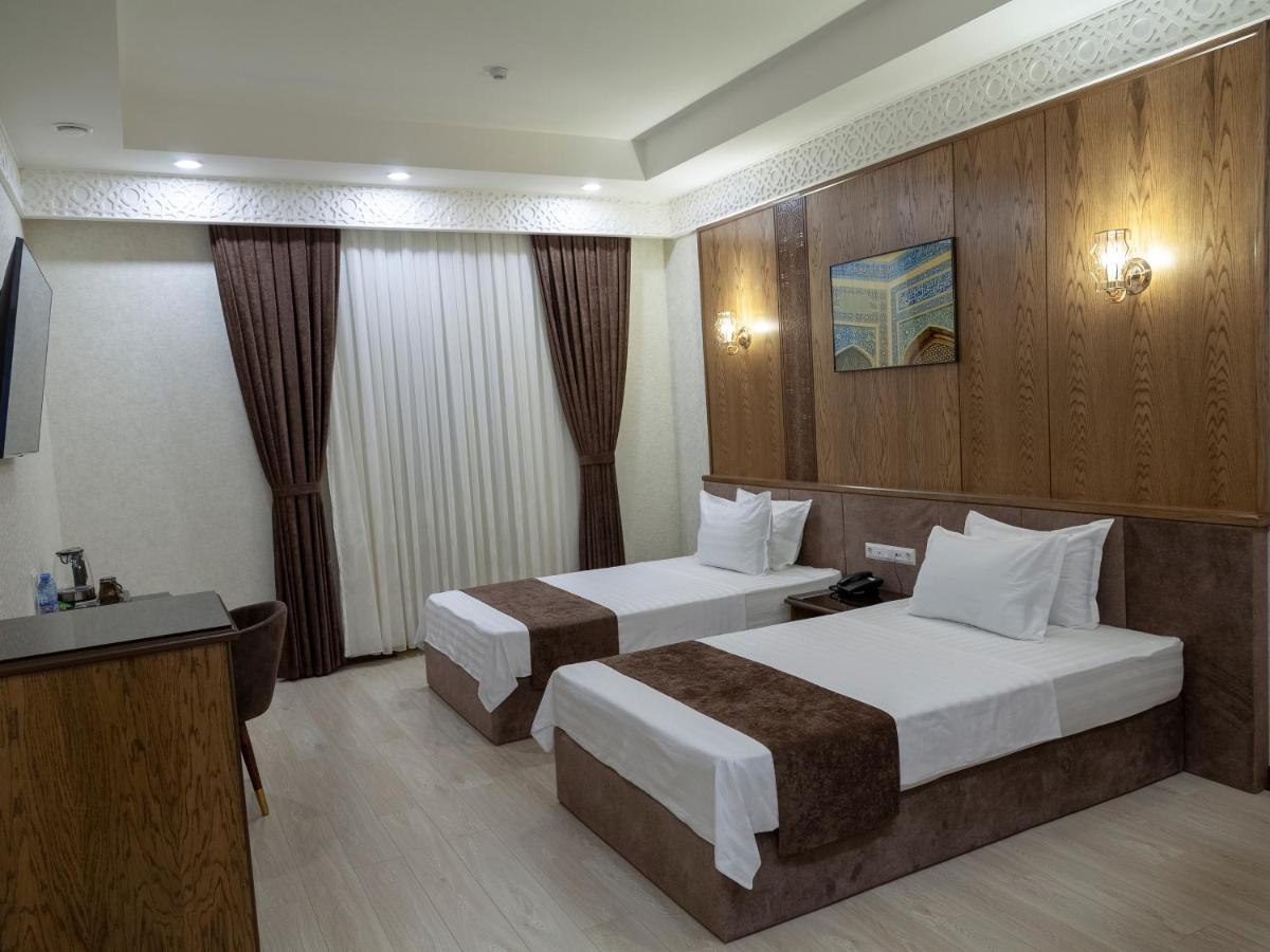 Paradise Plaza Luxury Hotel Buchara Exterior foto