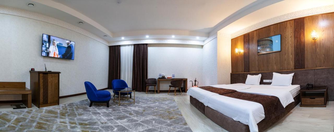 Paradise Plaza Luxury Hotel Buchara Exterior foto